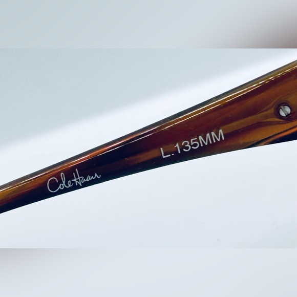Cole Haan CH611 Brown Oval Sunglasses Frames Only - Picture 8 of 8